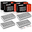 APCAF133 4 Pcs Activated Carbon Cabin Air Filter