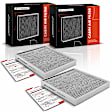 APCAF138 2 Pcs Activated Carbon Cabin Air Filter