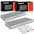 APCAF150 2 Pcs Activated Carbon Cabin Air Filter