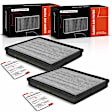 APCAF152 2 Pcs Activated Carbon Cabin Air Filter