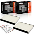 APCAF193 2 Pcs Activated Carbon Cabin Air Filter