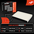 APCAF193 2 Pcs Activated Carbon Cabin Air Filter
