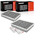 APCAF195 2 Pcs Activated Carbon Cabin Air Filter