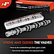 APCAS025 2 Pcs Left & Right Engine Camshaft