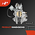 APCBT043 1 Barrel Carburetor