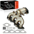 APCCT010 Front Catalytic Converter, Federal EPA Standard, 46-State Legal (Cannot ship to CA, CO, NY or ME)