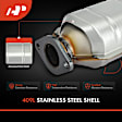 APCCT011 Catalytic Converter, Federal EPA Standard, 46-State Legal (Cannot ship to CA, CO, NY or ME)