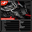 APCCT017 Rear Catalytic Converter, Federal EPA Standard, 46-State Legal (Cannot ship to CA, CO, NY or ME)