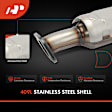 APCCT023 Catalytic Converter, Federal EPA Standard, 46-State Legal (Cannot ship to CA, CO, NY or ME)