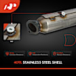 APCCT026 Catalytic Converter, Federal EPA Standard, 46-State Legal (Cannot ship to CA, CO, NY or ME)