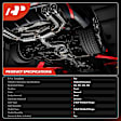 APCCT032 Front Catalytic Converter, Federal EPA Standard, 46-State Legal (Cannot ship to CA, CO, NY or ME)