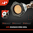 APCCT032 Front Catalytic Converter, Federal EPA Standard, 46-State Legal (Cannot ship to CA, CO, NY or ME)