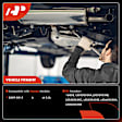 APCCT042 Rear Catalytic Converter, Federal EPA Standard, 46-State Legal (Cannot ship to CA, CO, NY or ME)