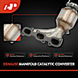 APCCT048 2 Pcs Front Catalytic Converter, Federal EPA Standard, 46-State Legal (Cannot ship to CA, CO, NY or ME)