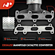 APCCT054 Front Driver Catalytic Converter with Integrated Exhaust Manifold, Federal EPA Standard, 46-State Legal (Cannot ship to CA, CO, NY or ME)