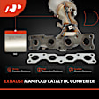 APCCT057 Front Catalytic Converter with Exhaust Manifold, Federal EPA Standard, 46-State Legal (Cannot ship to CA, CO, NY or ME)
