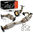 APCCT061 3 Pcs Front & Rear Catalytic Converter, Federal EPA Standard, 46-State Legal (Cannot ship to CA, CO, NY or ME)