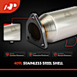 APCCT073 Rear Catalytic Converter, Federal EPA Standard, 46-State Legal (Cannot ship to CA, CO, NY or ME)