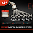 2006 Hummer H3 - Front Catalytic Converter, 3.5L 5Cyl, Federal EPA Standard, 46-State Legal (Cannot ship to CA, CO, NY or ME)