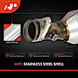 APCCT077 Catalytic Converter, Federal EPA Standard, 46-State Legal (Cannot ship to CA, CO, NY or ME)
