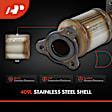 APCCT082 Front Passenger Catalytic Converter, Federal EPA Standard, 46-State Legal (Cannot ship to CA, CO, NY or ME)