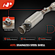 APCCT109 Rear Catalytic Converter, Federal EPA Standard, 46-State Legal (Cannot ship to CA, CO, NY or ME)