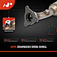 APCCT123 Catalytic Converter, Federal EPA Standard, 46-State Legal (Cannot ship to CA, CO, NY or ME)