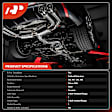 APCCT131 Left Catalytic Converter, Federal EPA Standard, 46-State Legal (Cannot ship to CA, CO, NY or ME)
