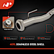 APCCT132 Front Catalytic Converter, Federal EPA Standard, 46-State Legal (Cannot ship to CA, CO, NY or ME)