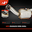 APCCT137 2 Pcs Left & Right Catalytic Converter, Federal EPA Standard, 46-State Legal (Cannot ship to CA, CO, NY or ME)