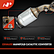 APCCT142 Left Catalytic Converter, Federal EPA Standard, 46-State Legal (Cannot ship to CA, CO, NY or ME)