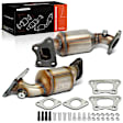 APCCT151 2 Pcs Front Catalytic Converter, Federal EPA Standard, 46-State Legal (Cannot ship to CA, CO, NY or ME)