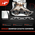 APCCT153 Front Exhaust Manifold Catalytic Converter, Federal EPA Standard, 46-State Legal (Cannot ship to CA, CO, NY or ME)