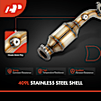 APCCT157 Left Catalytic Converter, Federal EPA Standard, 46-State Legal (Cannot ship to CA, CO, NY or ME)