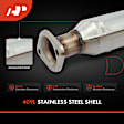 APCCT180 Catalytic Converter, Federal EPA Standard, 46-State Legal (Cannot ship to CA, CO, NY or ME)