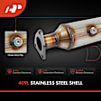 APCCT183 Center Catalytic Converter, Federal EPA Standard, 46-State Legal (Cannot ship to CA, CO, NY or ME)