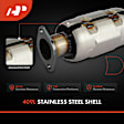 APCCT185 Catalytic Converter, Federal EPA Standard, 46-State Legal (Cannot ship to CA, CO, NY or ME)