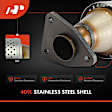 APCCT191 Front Passenger Catalytic Converter, Federal EPA Standard, 46-State Legal (Cannot ship to CA, CO, NY or ME)