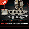 APCCT198 Front Catalytic Converter, Federal EPA Standard, 46-State Legal (Cannot ship to CA, CO, NY or ME)