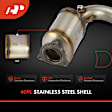 APCCT199 2 Pcs Front & Rear Catalytic Converter, Federal EPA Standard, 46-State Legal (Cannot ship to CA, CO, NY or ME)