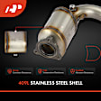 APCCT200 Front Catalytic Converter, Federal EPA Standard, 46-State Legal (Cannot ship to CA, CO, NY or ME)