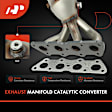 APCCT212 Catalytic Converter with Exhaust Manifold, Federal EPA Standard, 46-State Legal (Cannot ship to CA, CO, NY or ME)