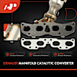 APCCT215 Catalytic Converter, Federal EPA Standard, 46-State Legal (Cannot ship to CA, CO, NY or ME)
