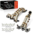 APCCT223 2 Pcs Front Catalytic Converter, Federal EPA Standard, 46-State Legal (Cannot ship to CA, CO, NY or ME)