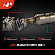 APCCT225 Catalytic Converter, Federal EPA Standard, 46-State Legal (Cannot ship to CA, CO, NY or ME)