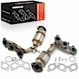 APCCT246 2 Pcs Front Catalytic Converter, Federal EPA Standard, 46-State Legal (Cannot ship to CA, CO, NY or ME)
