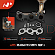 APCCT247 Front Catalytic Converter, Federal EPA Standard, 46-State Legal (Cannot ship to CA, CO, NY or ME)