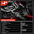 APCCT252 Front Passenger Catalytic Converter, Federal EPA Standard, 46-State Legal (Cannot ship to CA, CO, NY or ME)