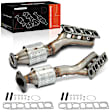 APCCT264 2 Pcs Front Catalytic Converter, Federal EPA Standard, 46-State Legal (Cannot ship to CA, CO, NY or ME)