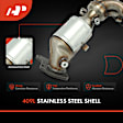 APCCT268 Front Catalytic Converter, Federal EPA Standard, 46-State Legal (Cannot ship to CA, CO, NY or ME)